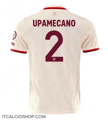 Bayern Munich Dayot Upamecano #2 Terza Maglia 2024-25 Manica Corta